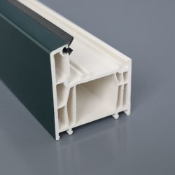 65 Series casement upvc profile for windows and doors